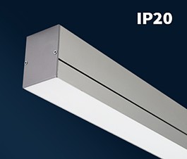 Luminaria interior de aluminio MAWERICK-LED