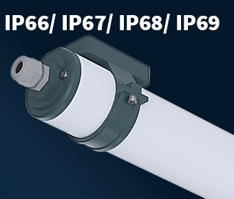 Luminaria a prueba de polvo AQUA-70-LED 