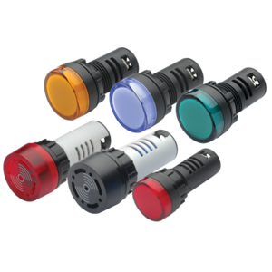 E2S22D ø22mm Zumbadores y luces piloto