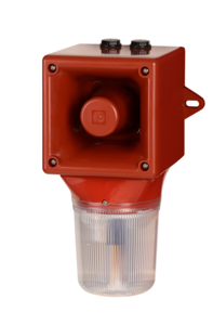 AB105STR Sirena de alarma y luz estroboscópica