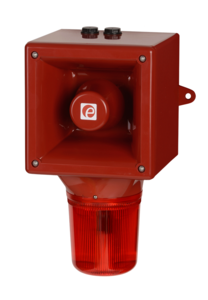 AB112STR Sirena de alarma y luz estroboscópica