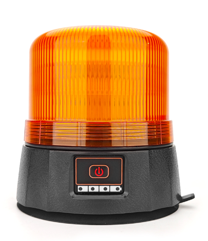 Luz de advertencia intermitente LED recargable