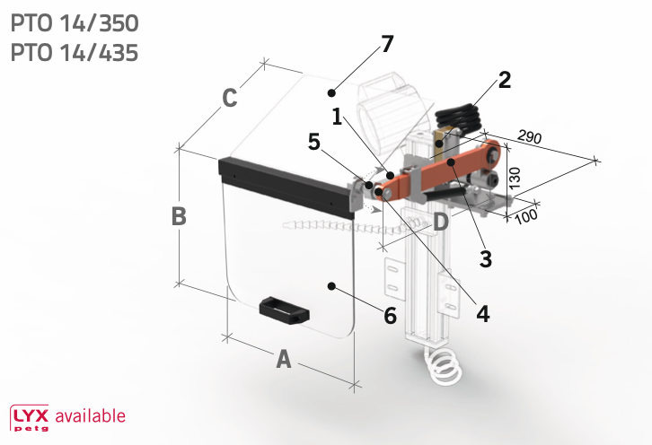 PTO 14 Guarda para torno 