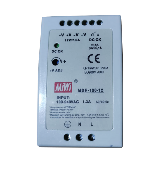 MDR 100-12 Fuente de alimentación de riel DIN